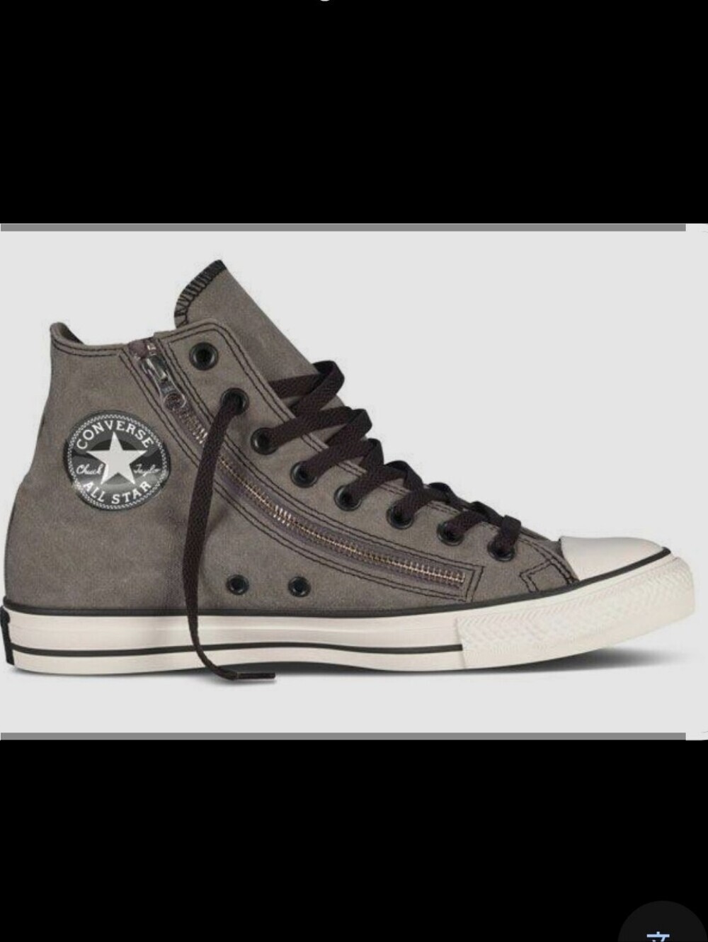 Converse Chuck Taylor Double Zip High-Top Sneakers